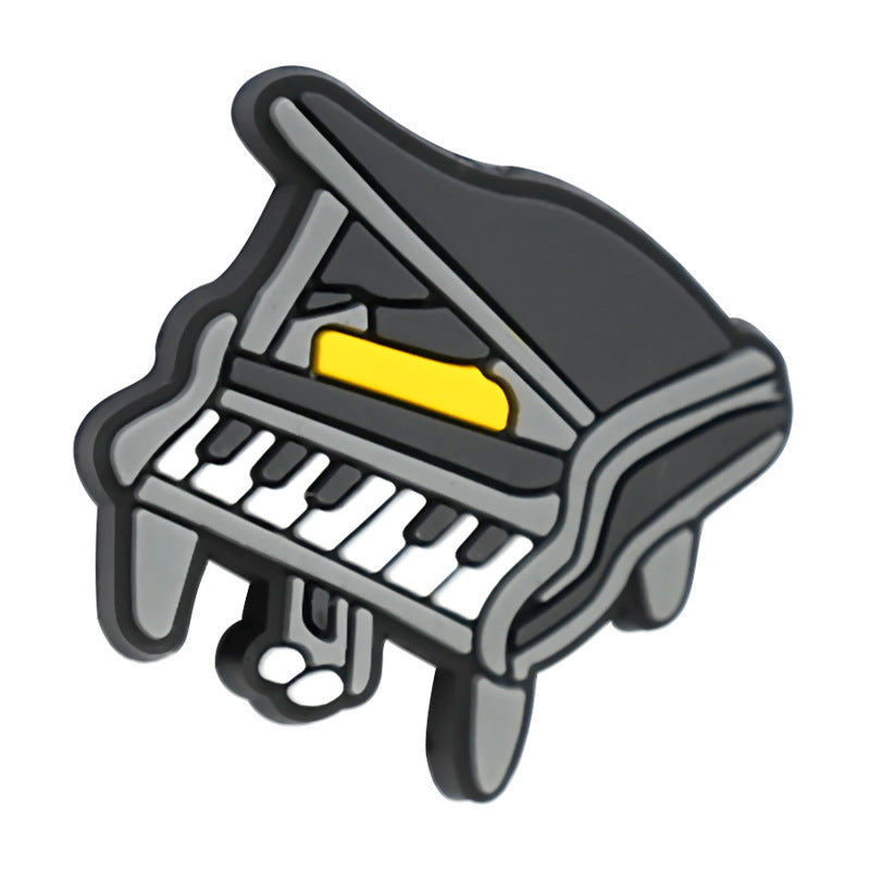 Wholesale Random 100pcs/pack  Musical Instrument Series Cartoon Beads